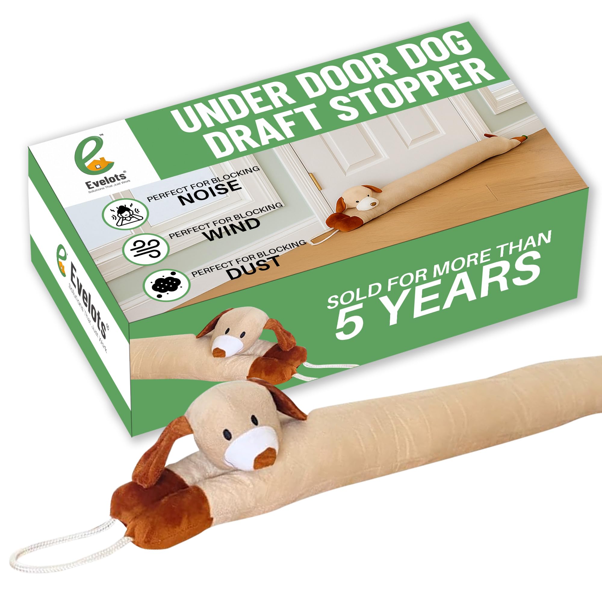 Evelots CAT/Dog Door Window Draft Stopper-38 -No Noise/Cold Air-Keep Heat in