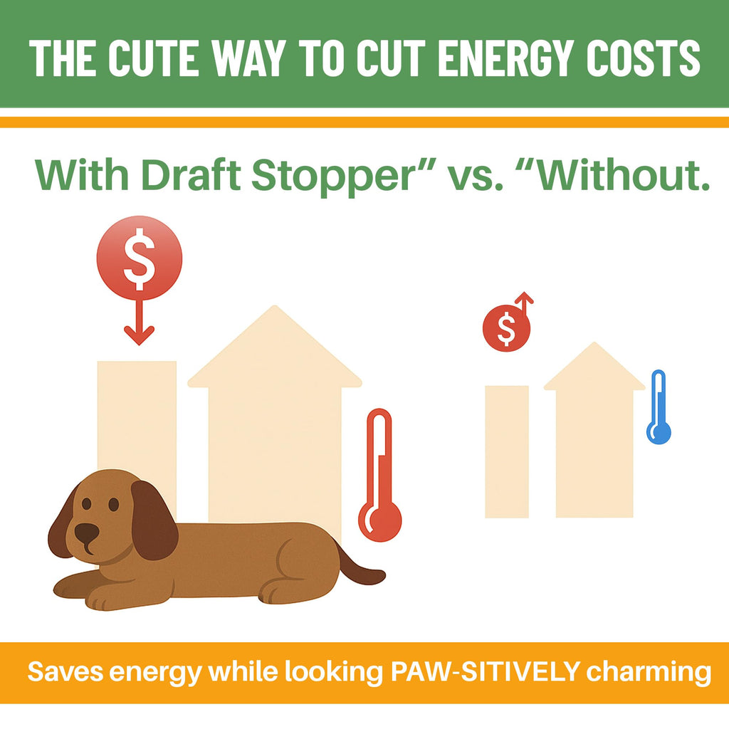 Evelots CAT/Dog Door Window Draft Stopper-38 -No Noise/Cold Air-Keep Heat in