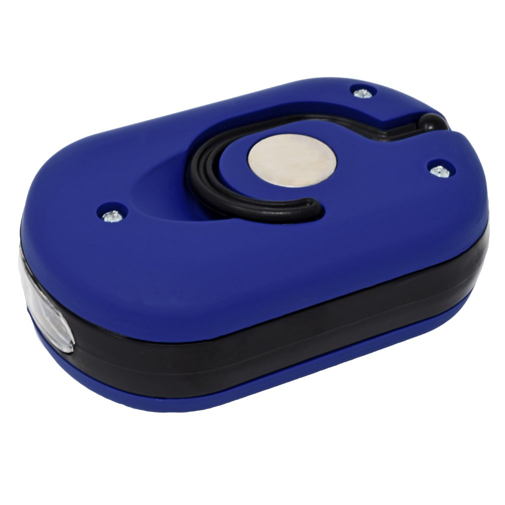 Evelots Flashlight-Compact-Magnetic-Swivel Hook-Super Bright-27 LED Lights-Set/3