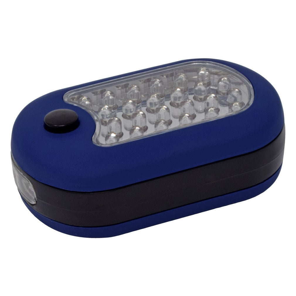 Evelots Flashlight-Compact-Magnetic-Swivel Hook-Super Bright-27 LED Lights-Set/3