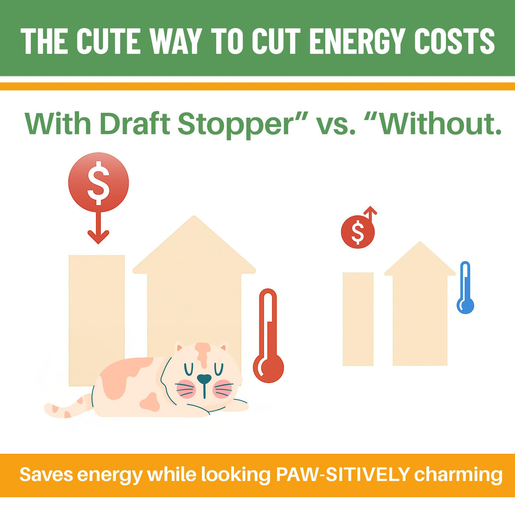 Evelots CAT/Dog Door Window Draft Stopper-38 -No Noise/Cold Air-Keep Heat in